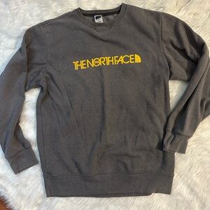 The North Face Men's Charcoal Gray Crewneck Sweater